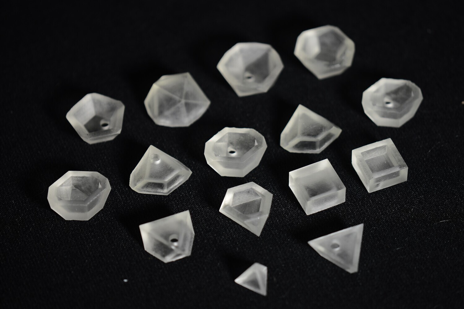 Hollow Dice Masters - For Liquid Cores - 7 Piece Set