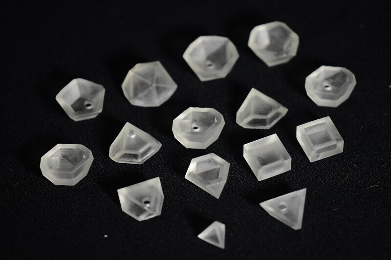 Hollow Dice Masters - For Liquid Cores - 7 Piece Set