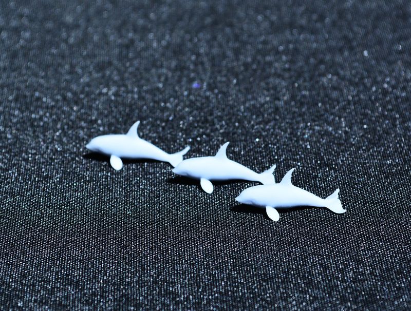 Orca Whale Inclusions for Dice