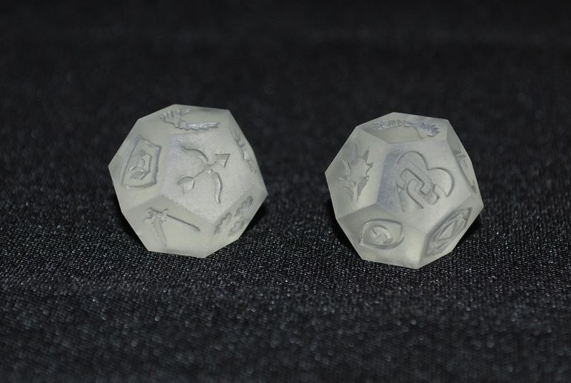 MTG D12 - Master Dice - Pair - Keyword Counter D12