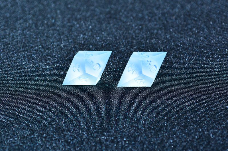 MTG D10 - Master Dice - Pair - D10 - Positive Negative