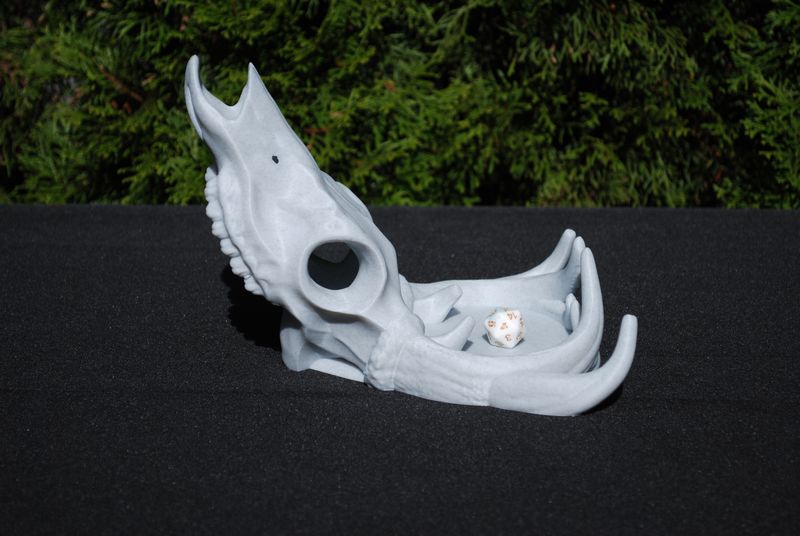 Deer Skull Dice Tower