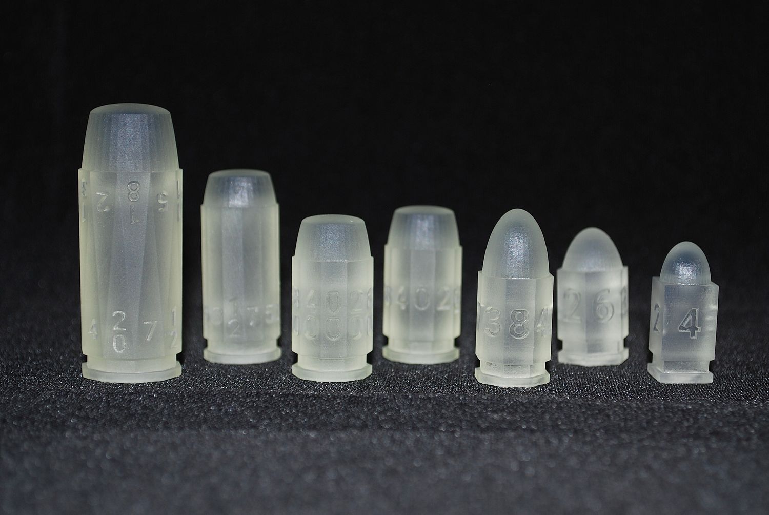 Bullet Master Dice - Set of 7