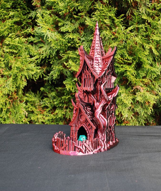 Wicked Manor Dice Tower
