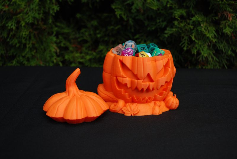 Spooky Dice Boxes - 3D Printed - 3 different variations