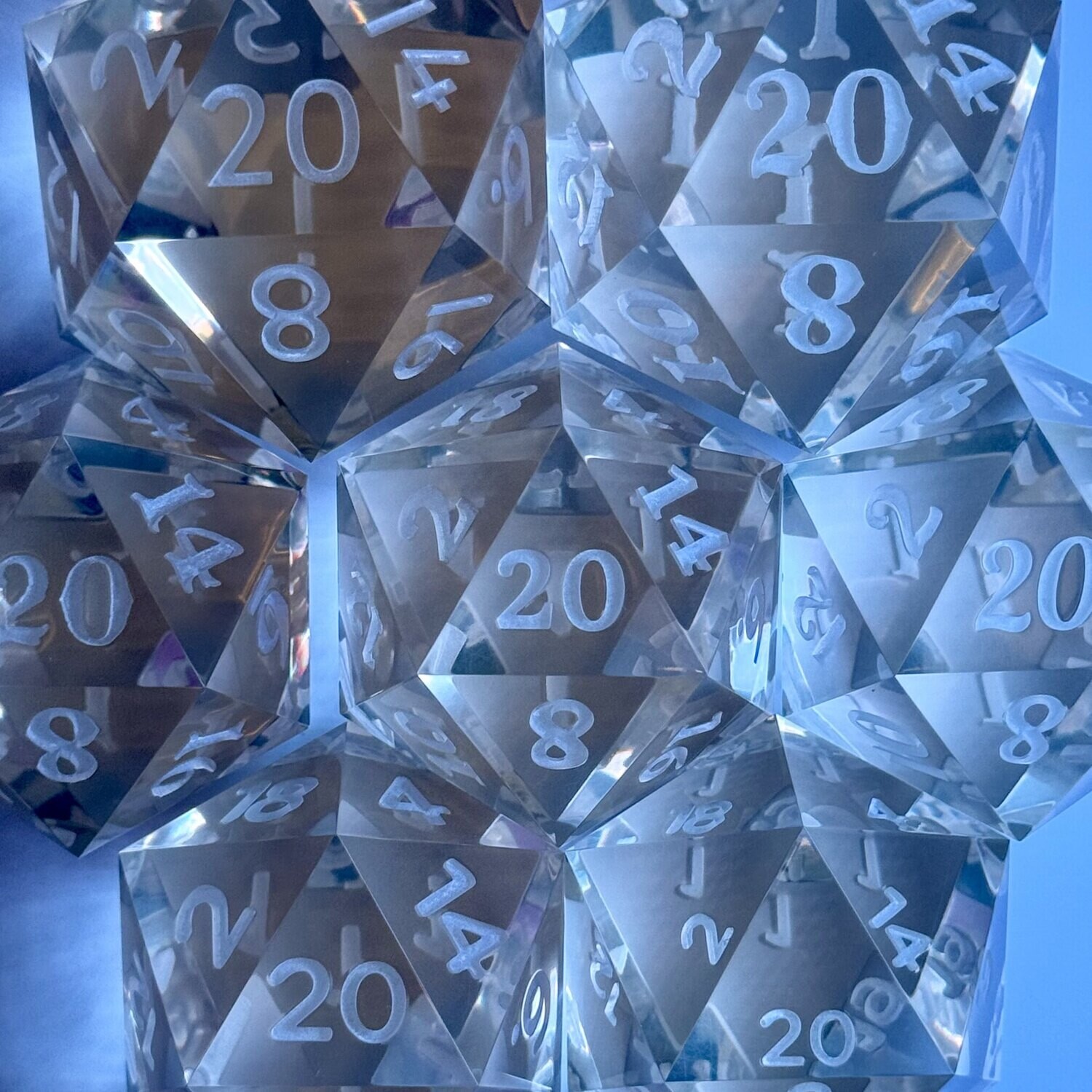 Fully Polished Chonks - various sizes and fonts