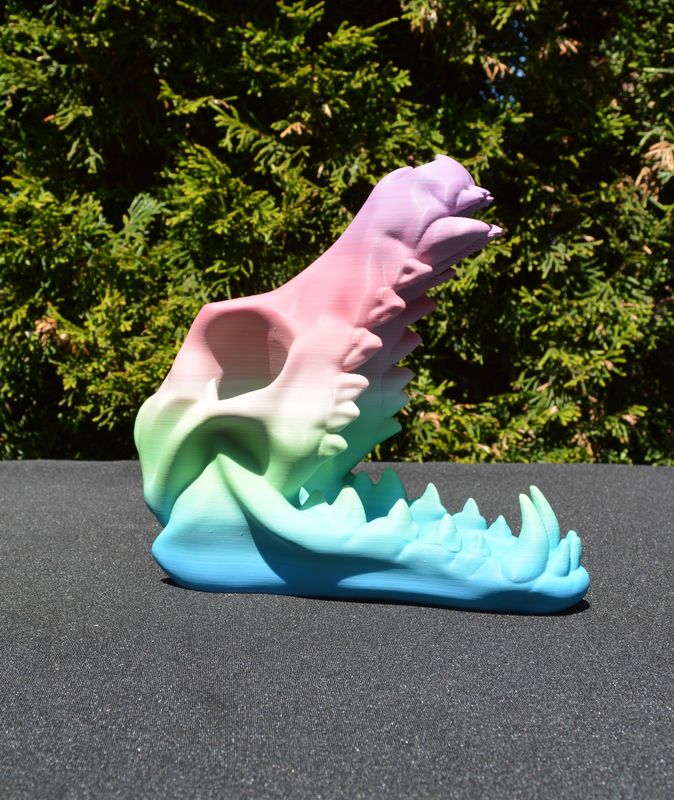 Wolf Skull Dice Tower