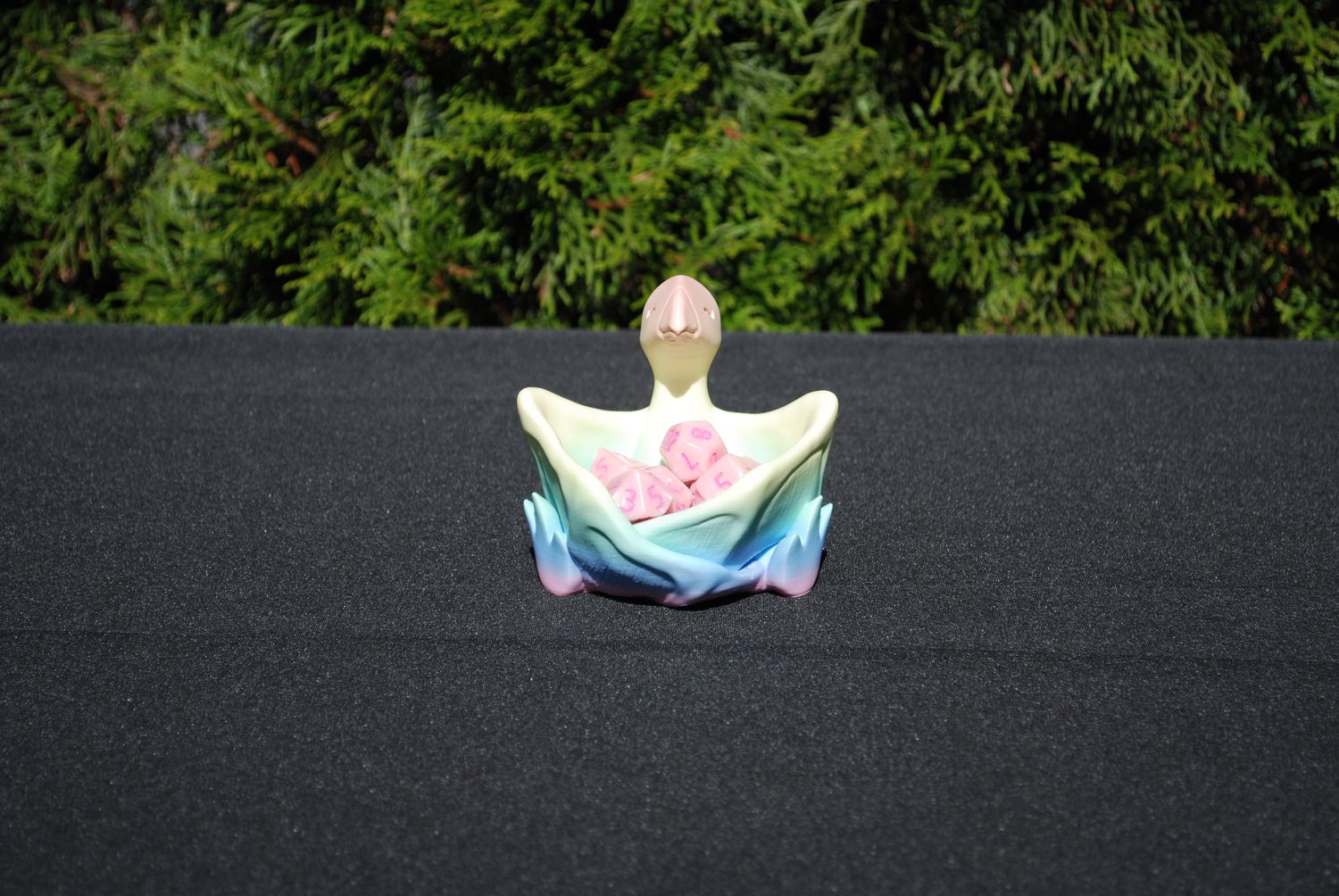 Terri the Pteribowl - RachMakes - Dice Holder - Pterodactyl