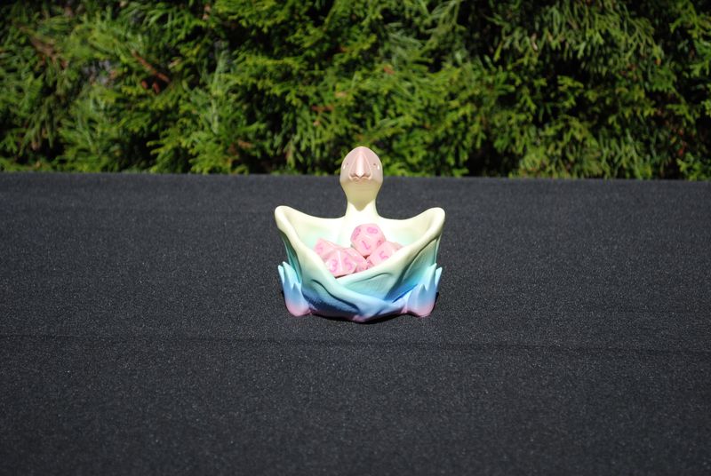 Terri the Pteribowl - RachMakes - Dice Holder - Pterodactyl
