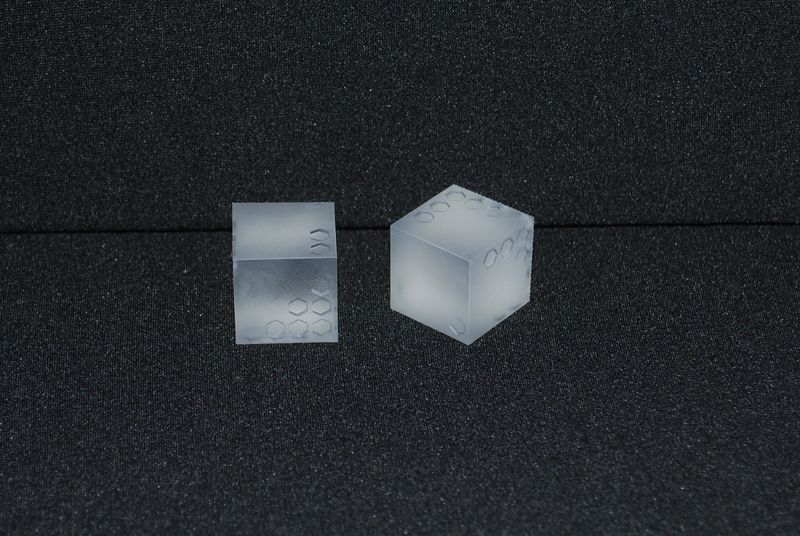 D6 Hex Corner - Pipped