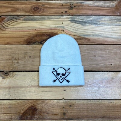 Crooked Soul Beanie White