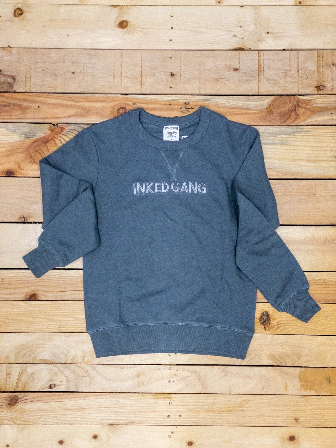 INKED GANG Crew Neck Grey Small