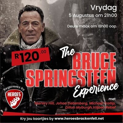 The Bruce Springsteen Experience - 5 Aug