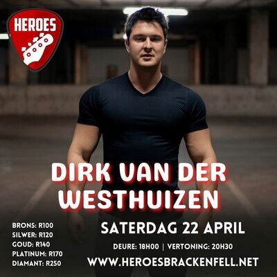 Dirk van der Westhuizen - 22 April