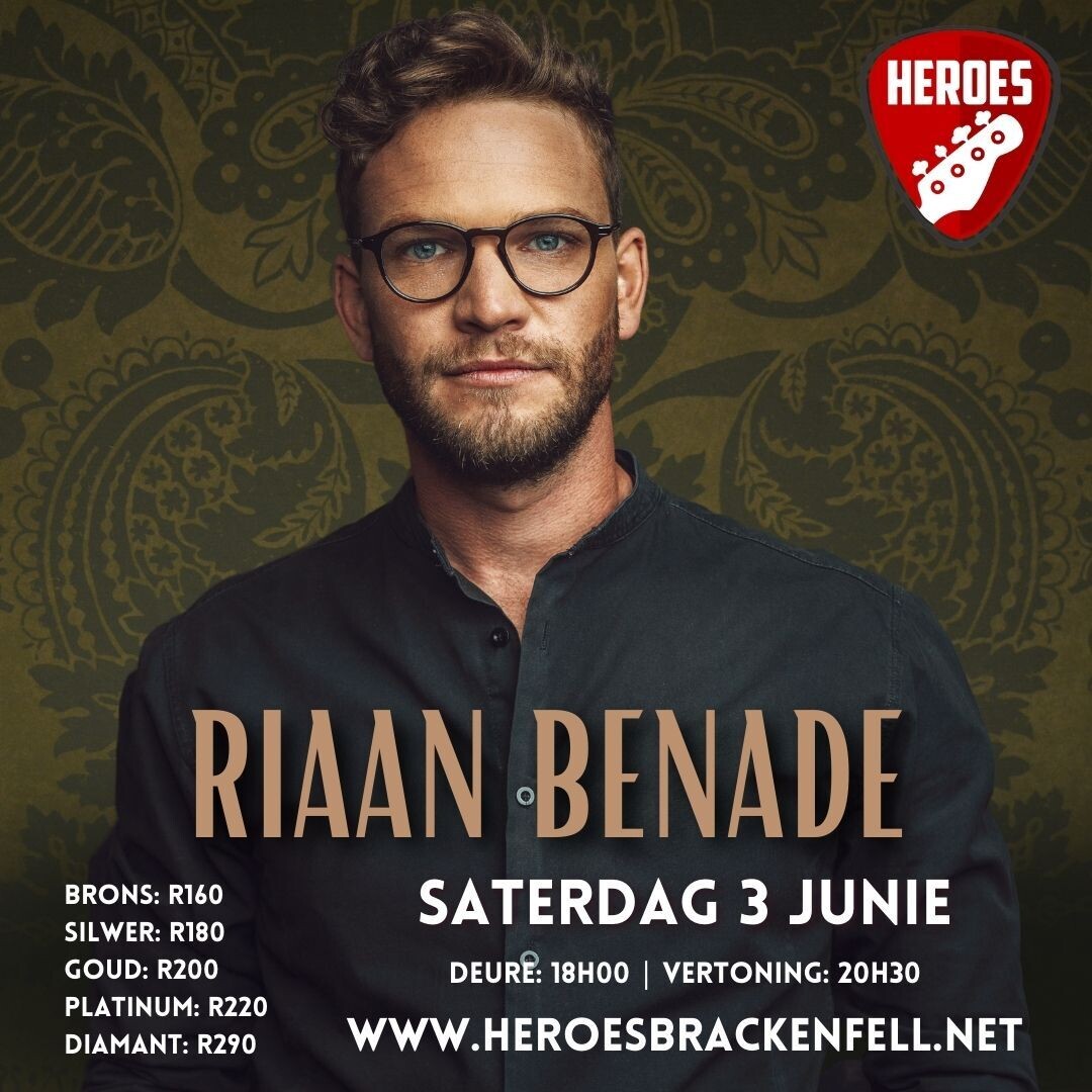 Riaan Benade - 3 Jun