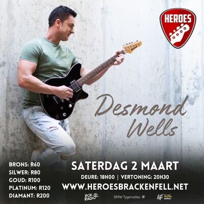 Desmond Wells - 2 Mar