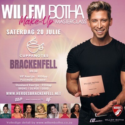 Willem Botha - Make-up masterclass - 20 Jul