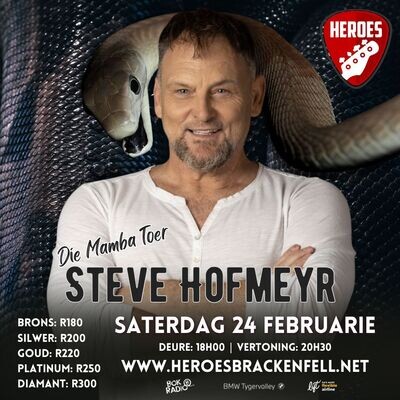 Steve Hofmeyr - 24 Feb