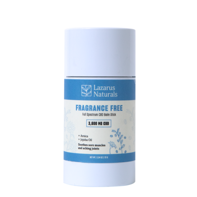 Fragrance Free CBD Balm - 72g - 2.54oz - 3,600 mg - Full Spectrum