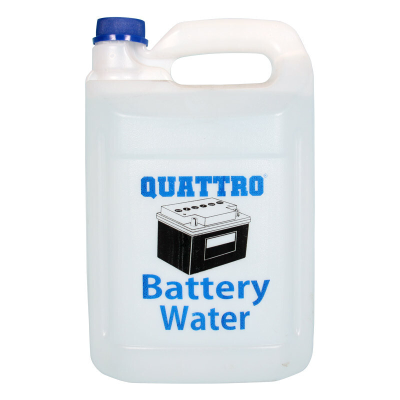 QUATTRO BATTERY WATER 5L