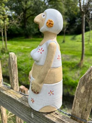 Zaunhocker Lea Gartenkeramik