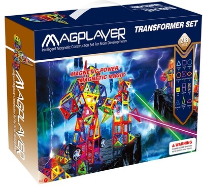 Magplayer Magnetic Shapes XL Transformer Set
