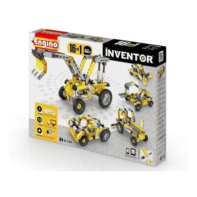 Engino Inventor 16 in 1 Models - Industrial vehicles