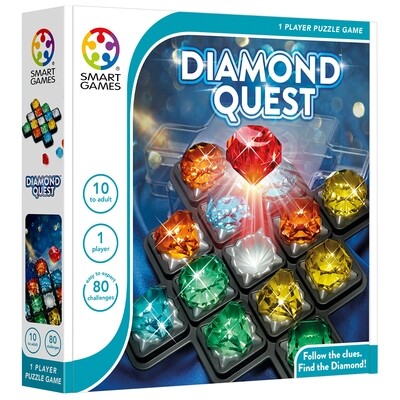 Smart Games Diamond Quest Logic Game (for ages 10+)