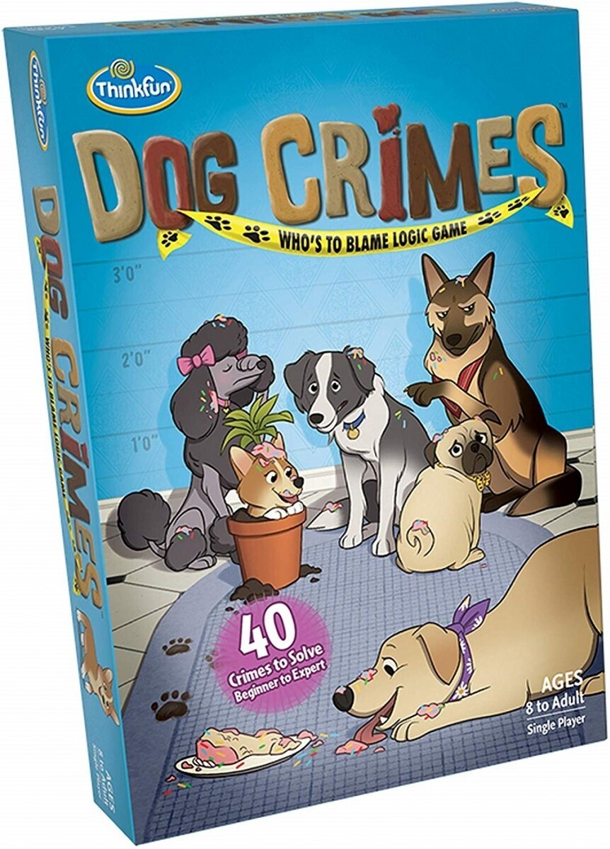 Thinkfun Dog Crimes Logic Deduction Game (for ages 8+)