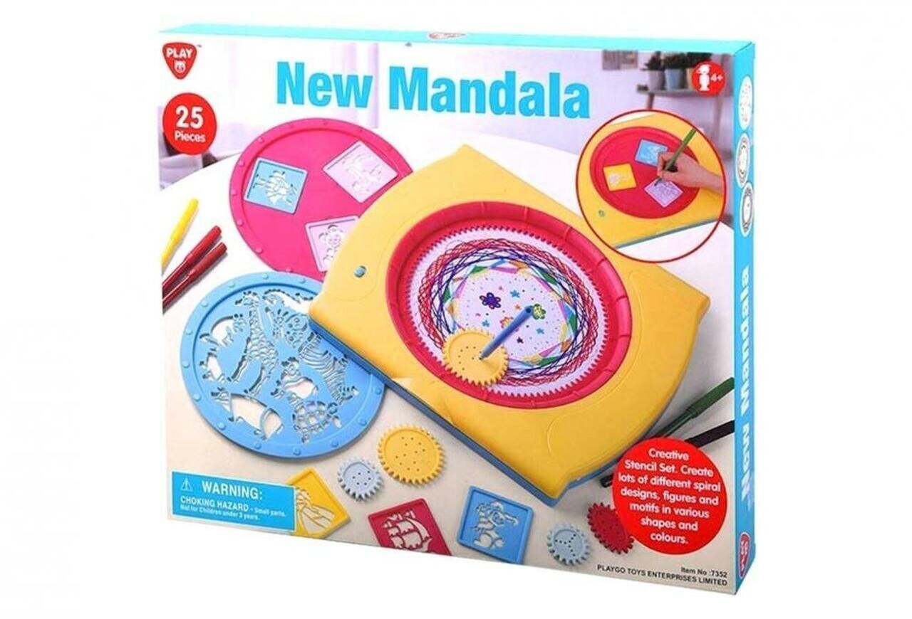 Playgo Mandala Drawing Set