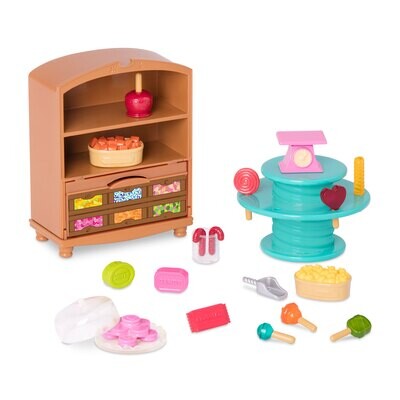 Li'l Woodzeez Candy Store accessory set