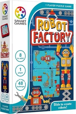 Smart Games Robot Factory Logic Puzzle Game for ages 8+