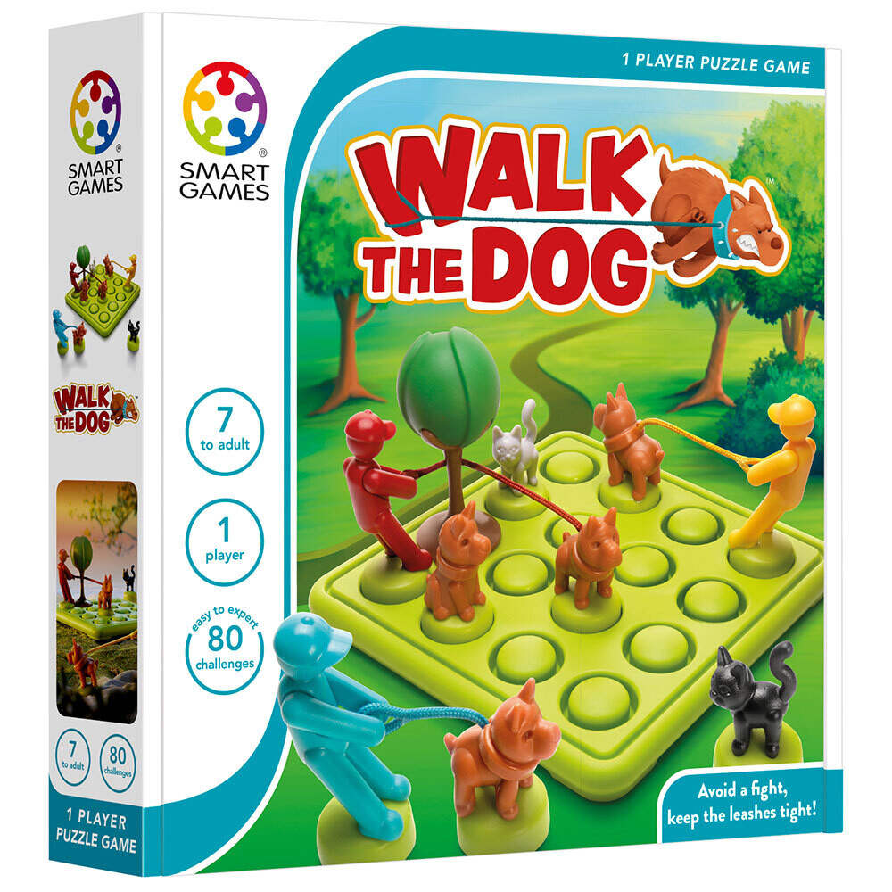 Smart Games Walk The Dog Logic Game for Ages 7 to Adult