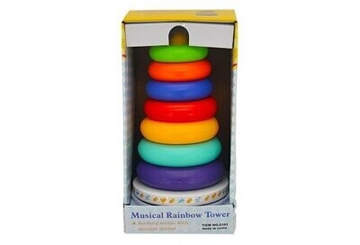 Rainbow Stacking Ring Baby and Toddler Toy