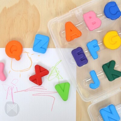 Micador early stART Alphabet Crayons - 26 in a carry case