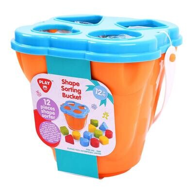 Playgo Shape Sorting Bucket Toy for Toddlers