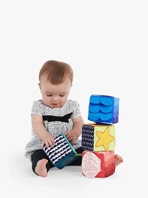Baby Einstein Explore & Discover Soft Blocks for Babies 3m+