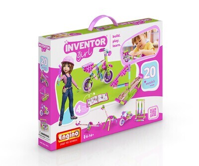 Engino Inventor Girls Design Construction Set with 20 Models
