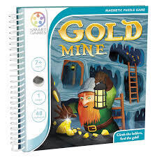 Smart Games Gold Mine Magnetic Travel Logic Game