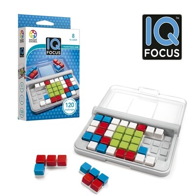 Smart Games IQ Focus Logic Strategy Game - Travel size Ages 6+