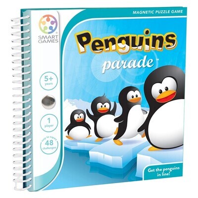 Smart Games Penguins Parade Magnetic Puzzle Game for ages 5+