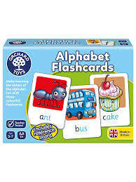 Orchard Alphabet Flashcards for ages 3 to 7