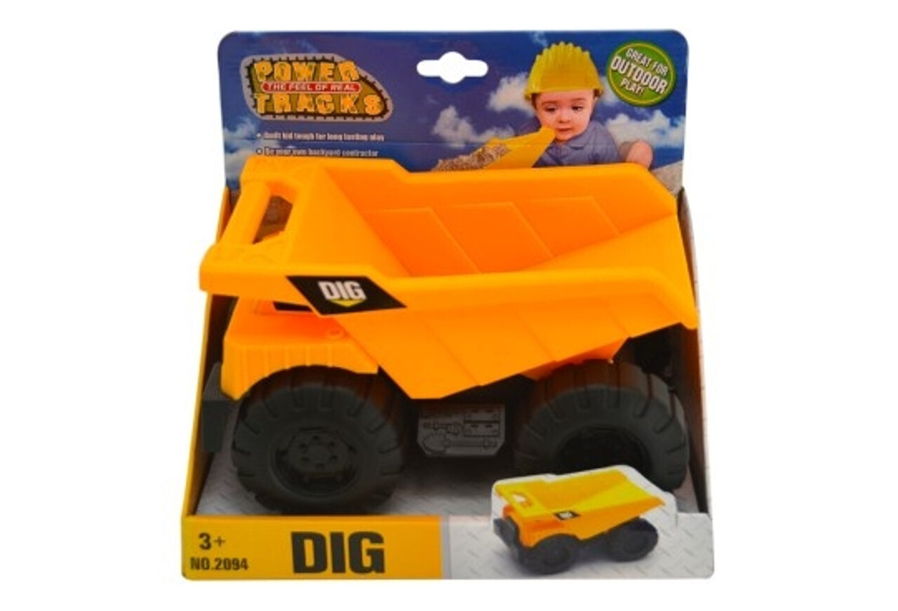 DIG Power Tracks Dump Truck for ages 3+