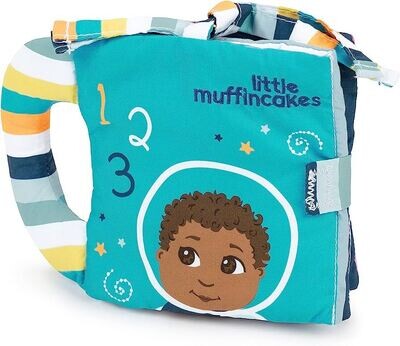 Little Muffincakes Ashton Baby Soft Book with handle