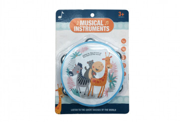Tambourine Musical Instrument for kids age 3 to 7