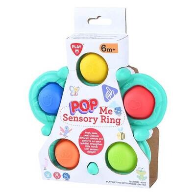PlayGo Pop Me Sensory Ring baby toy for ages 6m+