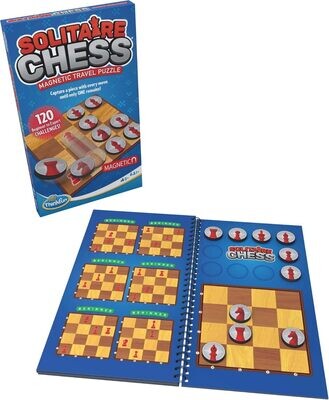 Thinkfun Solitaire Chess Magnetic Travel Game