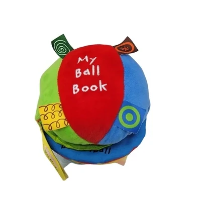 K's Kids My Ball Book Baby toy with clip
