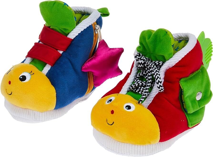 K's Kids Learning Shoes on Little Feet developmental toy shoes for ages 1y+