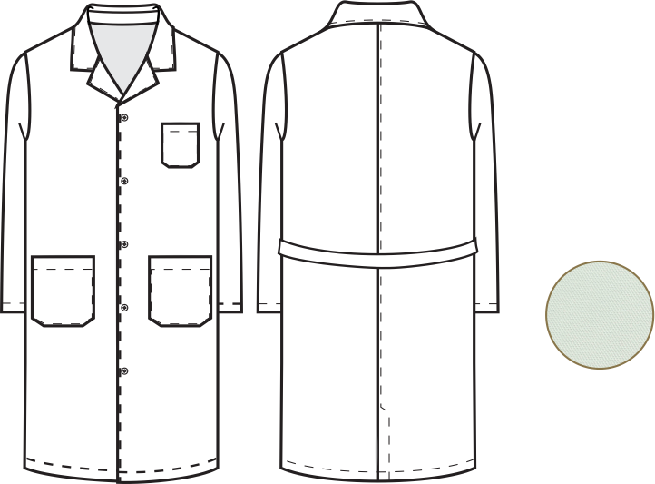 BATA MEDICI, COR: BRANCO, TAMANHO: XXS